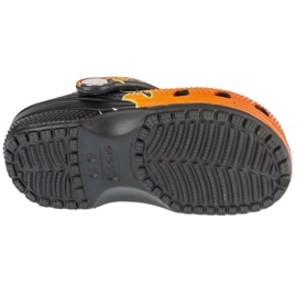 Crocs classic flame clogs kids t 211214-0c4 flip-flops orange 3