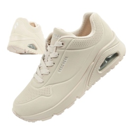 Skechers Uno 73690/OWHT shoes beige 1 Skechers Uno 73690/OWHT shoes beige 1