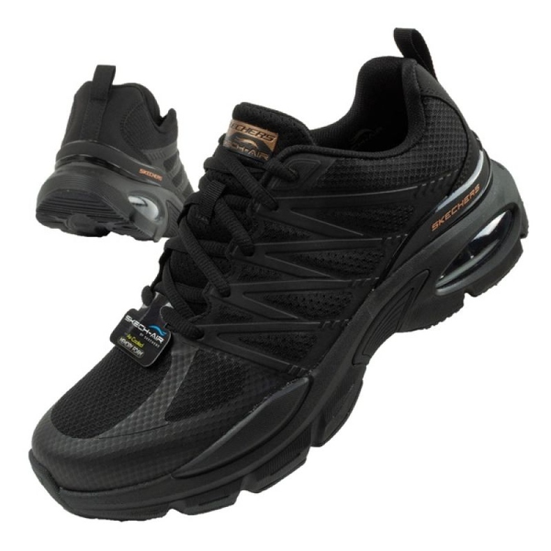 Skechers Air Ventura-Revell 232657/BBK shoes black 1 Skechers Air Ventura-Revell 232657/BBK shoes black 1