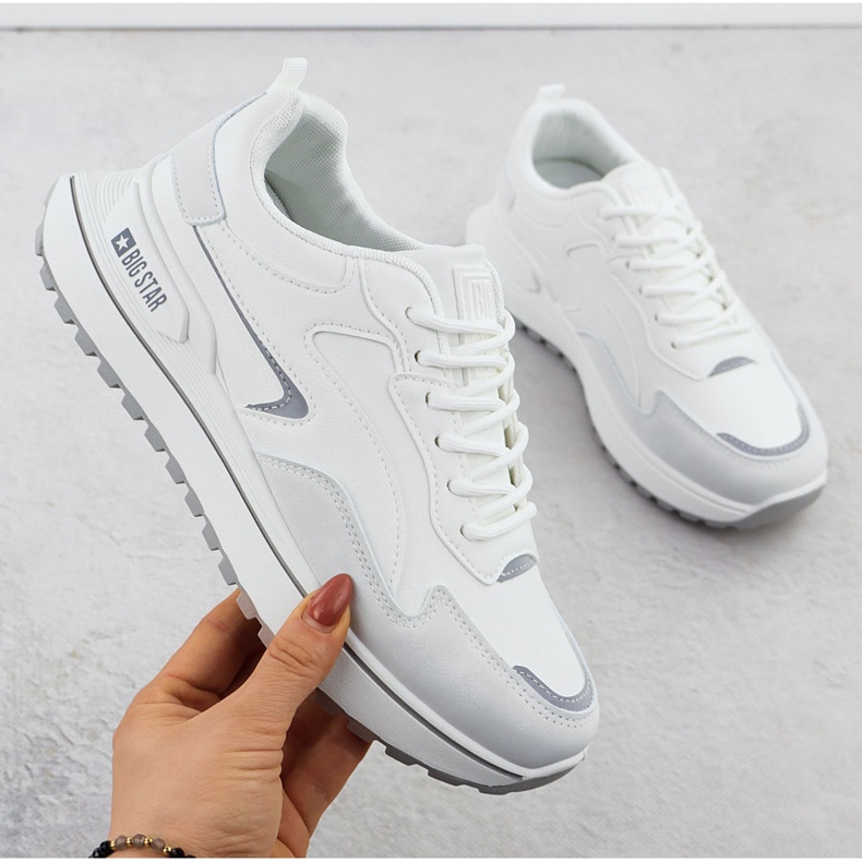 Women's Sports Shoes White Big Star RR274A213 1 Women's Sports Shoes White Big Star RR274A213 1