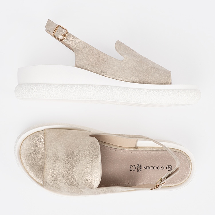 Goodin Golden comfortable women's sandals 2 Goodin Golden comfortable women's sandals 2