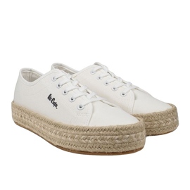 Women's shoes espadrilles Lee Cooper LCW-25-44-3217LA white 1