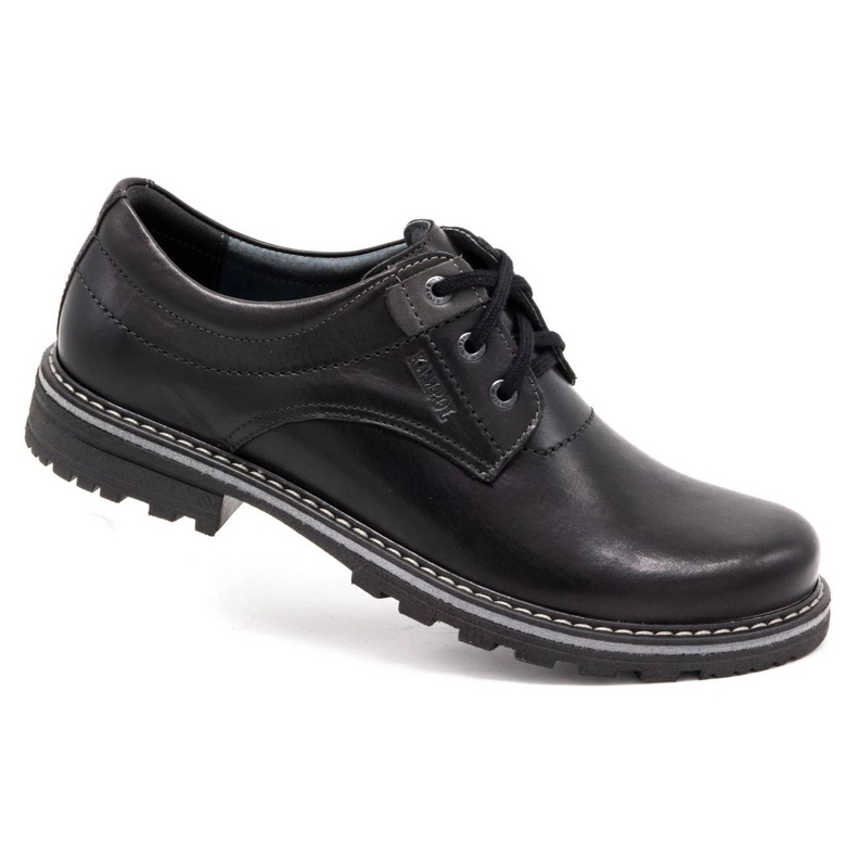 Kampol Leather men's shoes 32/15 Black 2
