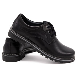 Kampol Leather men's shoes 32/15 Black 4