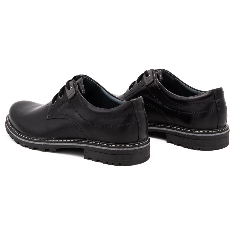 Kampol Leather men's shoes 32/15 Black 5