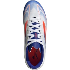 Adidas F50 League FG/MG IF1367 football shoes white 3
