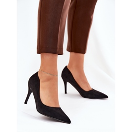 Eco suede pins black 2