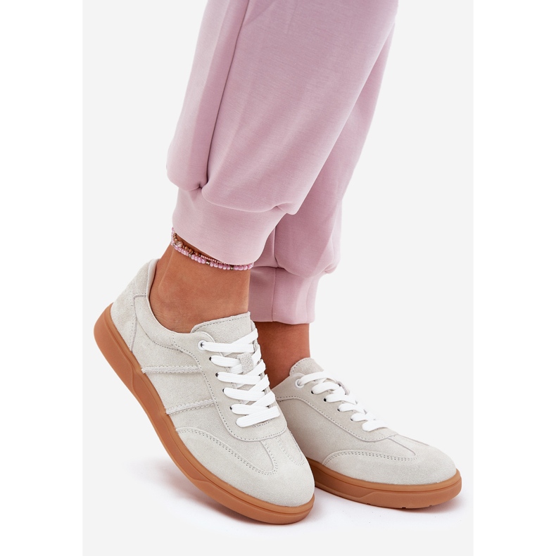 Evento Suede low sneakers women gray grey 1 Evento Suede low sneakers women gray grey 1