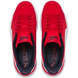 Puma Smash v2 Buck High Risk shoes 365182 07 red 1