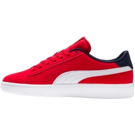 Puma Smash v2 Buck High Risk shoes 365182 07 red 2
