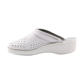 Orthopedic medical wedge white slippers 2