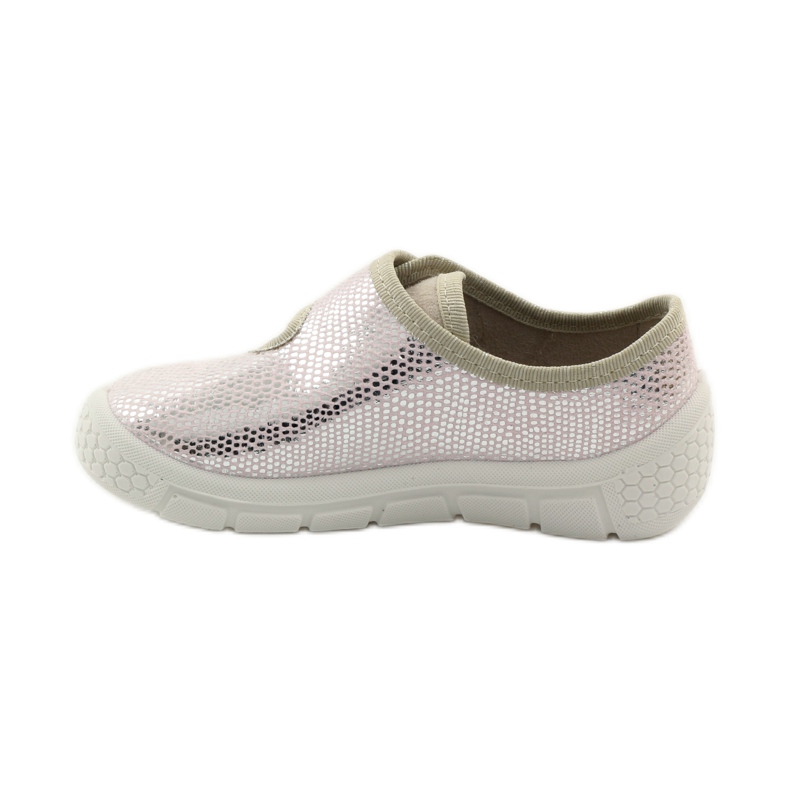 Slippers Light Bottom Insole SOFT-B Befado pink grey brown 2