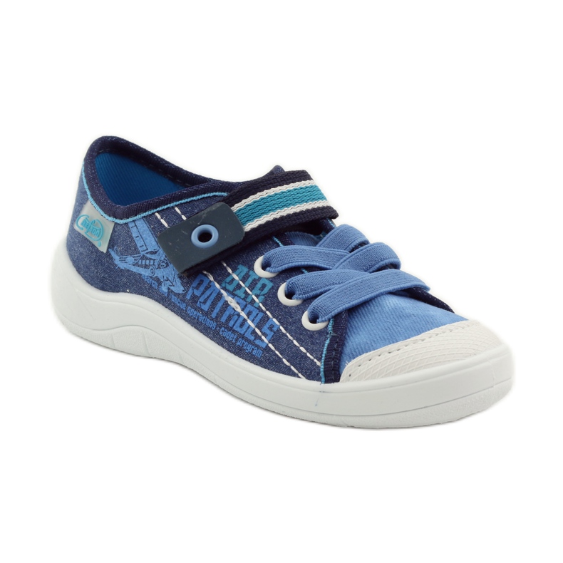 Befado 251x092 sneakers with a plane multicolored blue 1