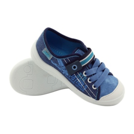 Befado 251x092 sneakers with a plane multicolored blue 3