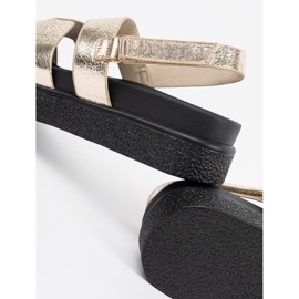 Goodin Classic sandals on the gold platform golden 1 Goodin Classic sandals on the gold platform golden 1