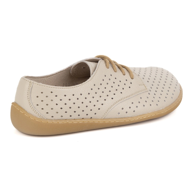 Barefoot Leather Women's Points Pollonus 5-1288-024 Vanilla Verona/Perforation beige 2 Barefoot Leather Women's Points Pollonus 5-1288-024 Vanilla Verona/Perforation beige 2