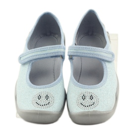 Befado 114y289 ballerinas slippers Blue emoticons 4 Befado 114y289 ballerinas slippers Blue emoticons 4