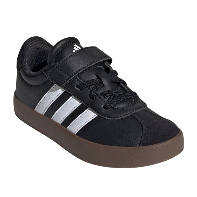 Adidas vl court 3.0 jr id9154 shoes black 1