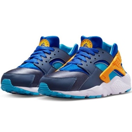 Women's sports shoes Nike Air Huarache Run 654275 422 blue 1