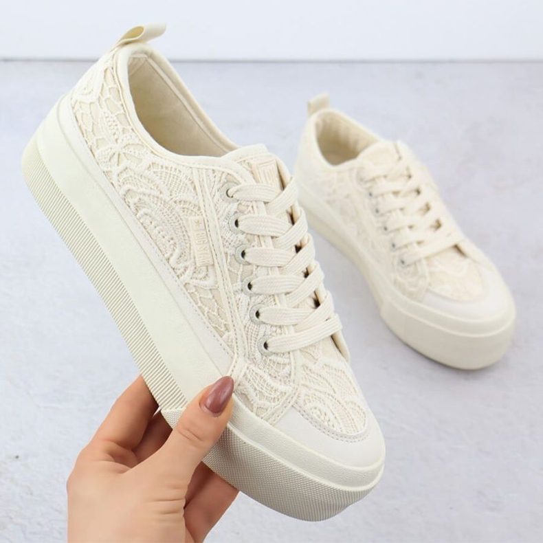 Big Star Sneakers RR274746 shoes beige 1