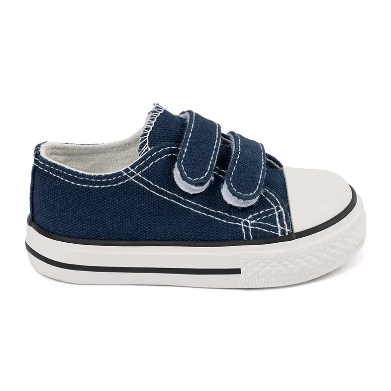 Vico children's sneakers with Velcro fastening navy blue 1