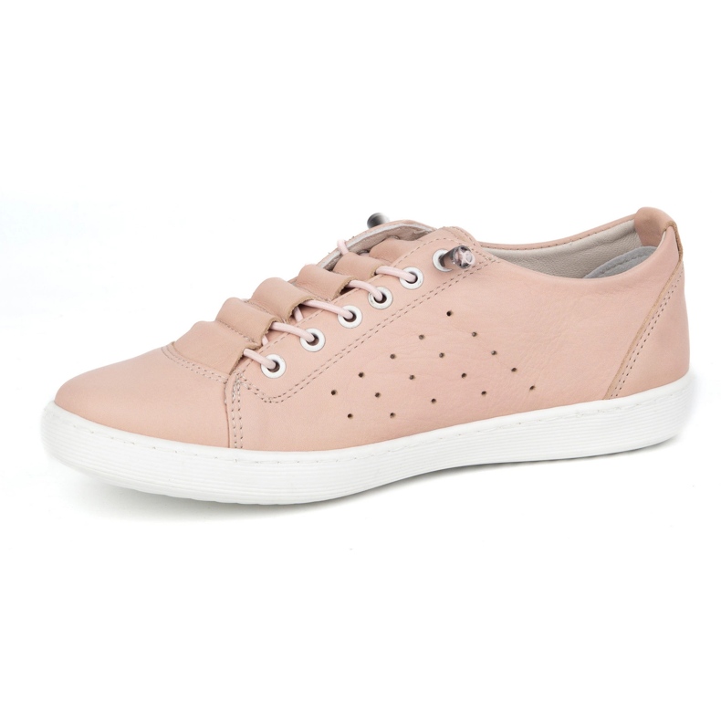 Vriston Women's leather shoes 081 powder pink 1
