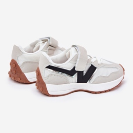 Children's Velcro Sneakers, Gray grey 2