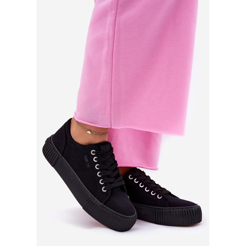 Women's material sneakers big star rr274403 black 1 Women's material sneakers big star rr274403 black 1