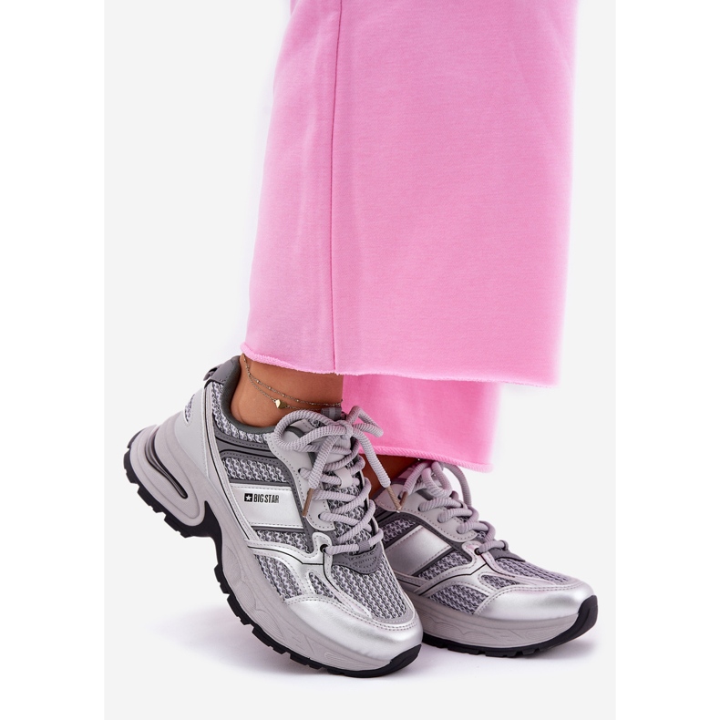 Women's sneakers big star rr274a193 gray grey 1 Women's sneakers big star rr274a193 gray grey 1