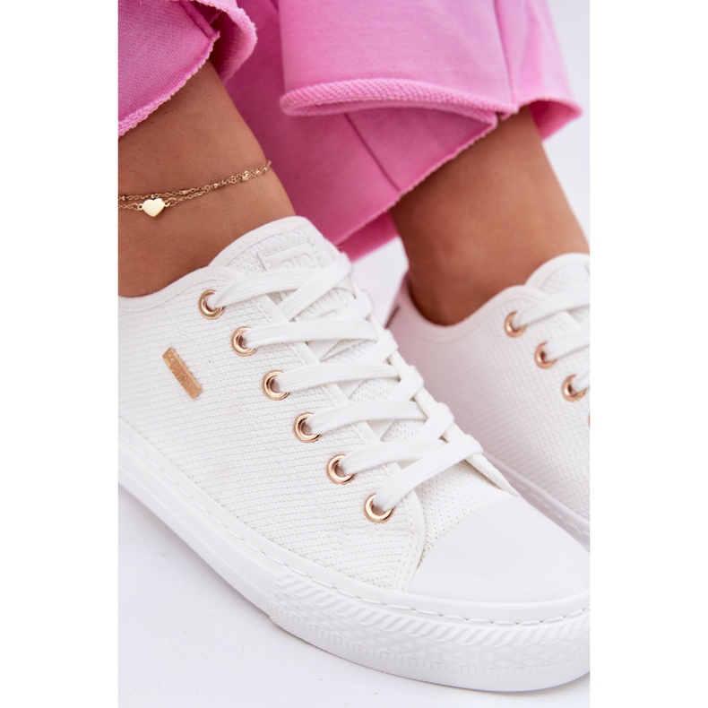 Women's material sneakers big star rr274766 white 2 Women's material sneakers big star rr274766 white 2