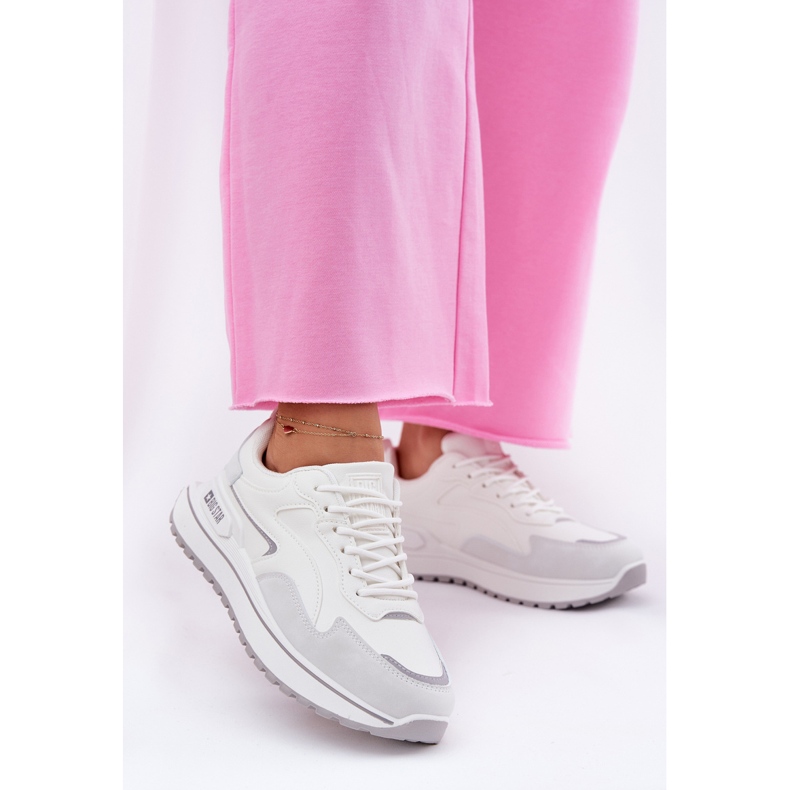 Women's Sneakers Big Star RR274A213 HI-POLY SYSTEM White System 2 Women's Sneakers Big Star RR274A213 HI-POLY SYSTEM White System 2