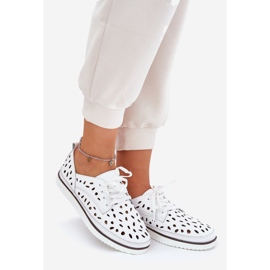 S.Barski Women's leather shoes S. Barski LR51-610 White 1 S.Barski Women's leather shoes S. Barski LR51-610 White 1