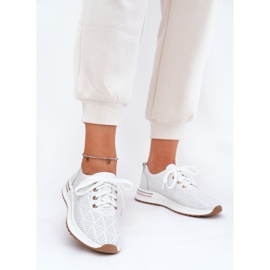 ARTiker 54C1758 Women's Light Leather Shoes white 2