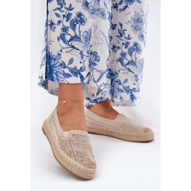 Women's espadrilles on the Vinceza 17392 beige platform 2 Women's espadrilles on the Vinceza 17392 beige platform 2