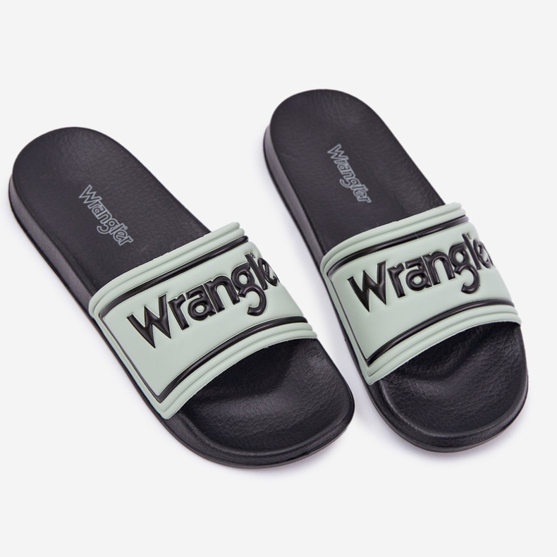 Wrangler Averell Slider Men Low 20251042.52D Men's Slippers light green 1