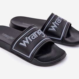 Wrangler Averell Slider Men Low 20251042.25y Men's Slippers Black 2