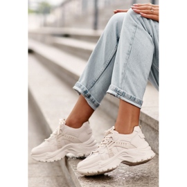 Evento Massive women's sports shoes sneakers beige 2