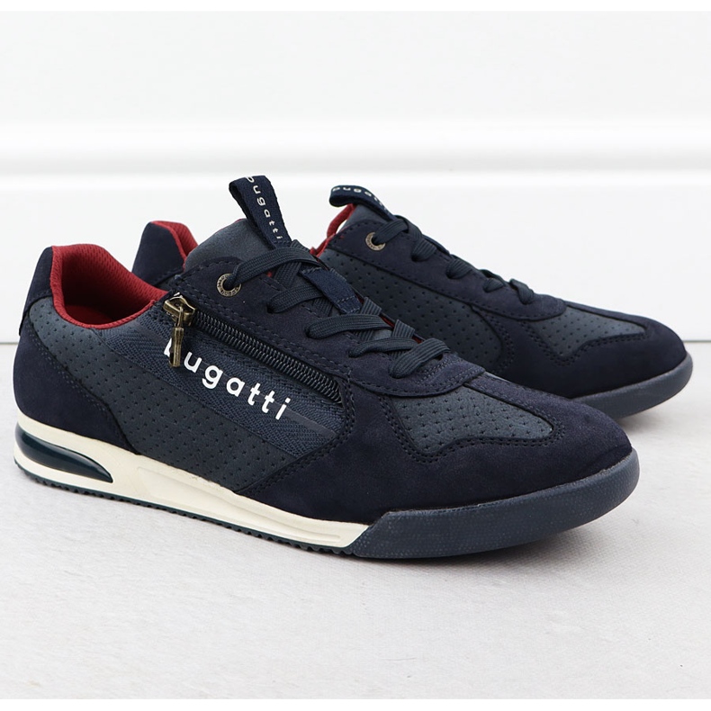 Men's sports shoes casual navy blue Bugatti 321-A3811-5500 1 Men's sports shoes casual navy blue Bugatti 321-A3811-5500 1