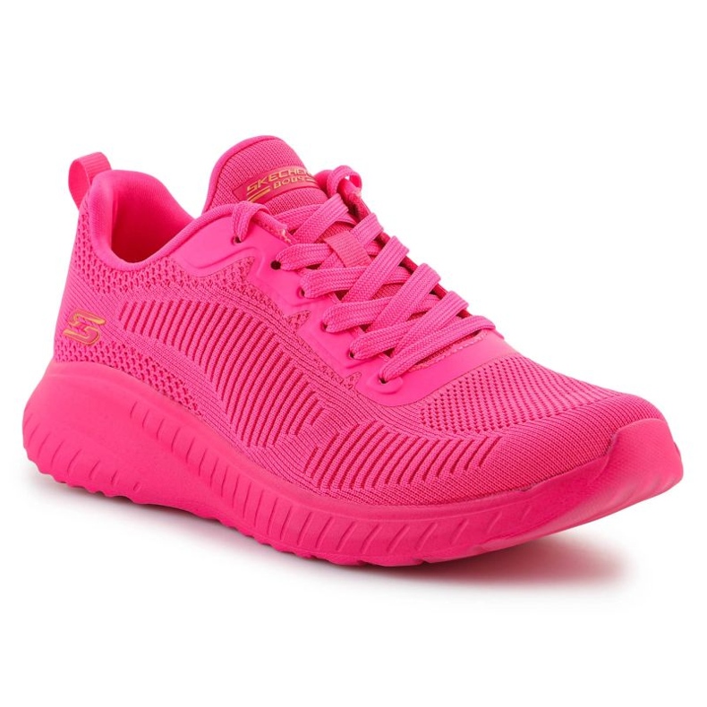 Skechers Bobs Squad Chaos-Cool Rythms 117216-NPNK shoes pink 1 Skechers Bobs Squad Chaos-Cool Rythms 117216-NPNK shoes pink 1