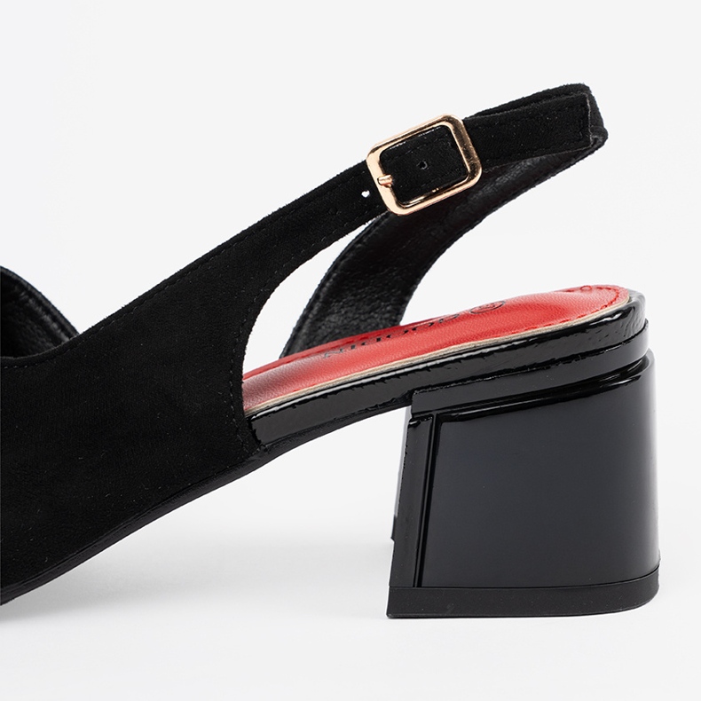 Goodin Black suede sandals 2 Goodin Black suede sandals 2