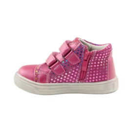 American Club Comfortable sports shoes with the star American 703925 pink 2