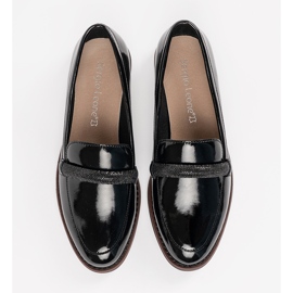 Moccasins with Sergio Leone Black leather insert 2 Moccasins with Sergio Leone Black leather insert 2