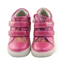 American Club Comfortable sports shoes with the star American 703925 pink 4