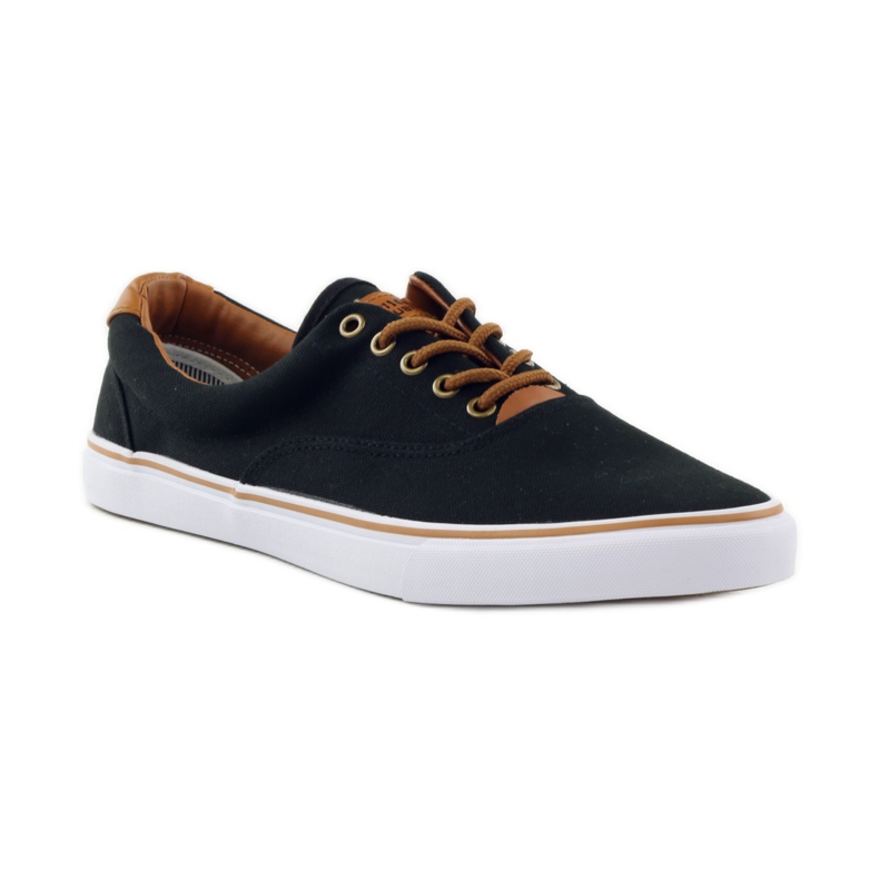 American Club Black sneakers tied 18-65 brown 1 American Club Black sneakers tied 18-65 brown 1