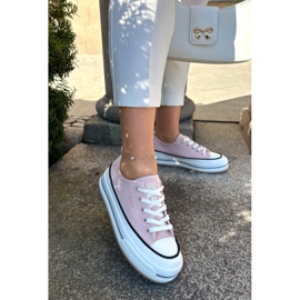 Women's Big Star NN274207 pink sneakers 2