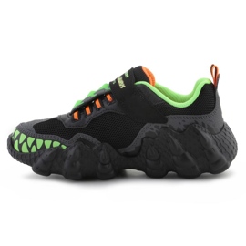 Skechers Skech-A-Saurus-Dino 400112L-BKLM shine shoes black 4