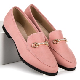 Vices Suede shoes pink 2