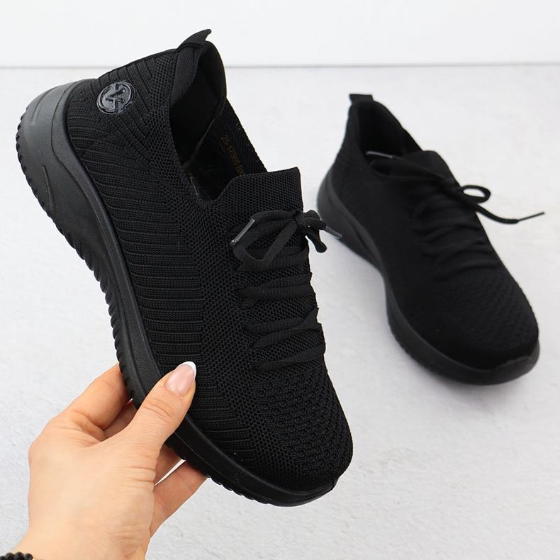 Women's Gray Vinceza 17366 women's sports shoes black 1 Women's Gray Vinceza 17366 women's sports shoes black 1