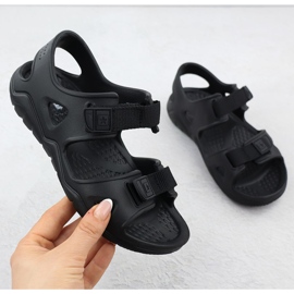 Black Big Star RR374513 foam sandals 1 Black Big Star RR374513 foam sandals 1