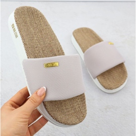 Women's slippers big star rr274a105 pink 1